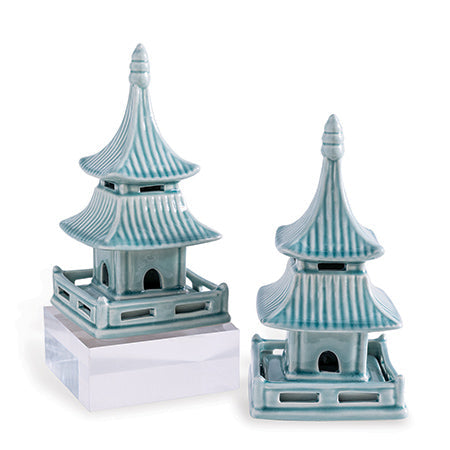 Port 68 Pagoda Celadon Objects Short