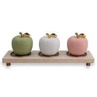 Port 68 Macaroons Apples Set/3