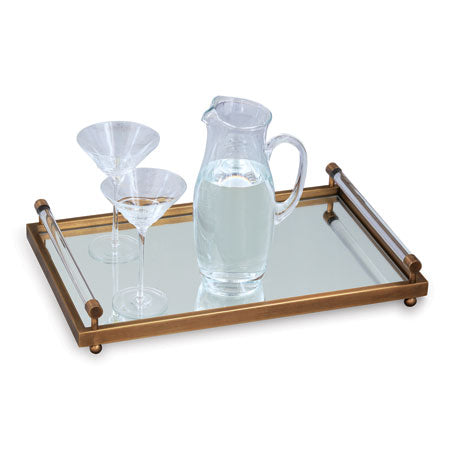 Port 68 Moderne Brass Tray