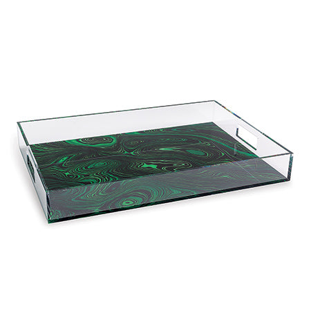Port 68 Malachite Green Tray