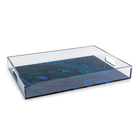 Port 68 Malachite Blue Tray