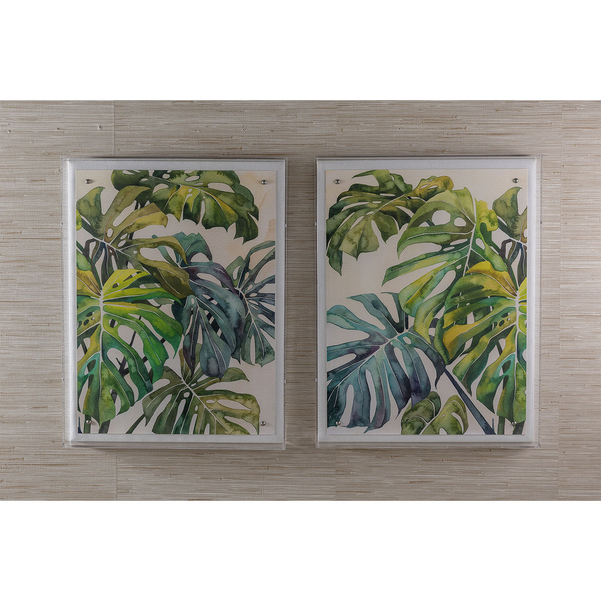 Port 68 Watercolor Leaves I