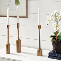 Design Shop Inge Taper Holders, Set Of 3