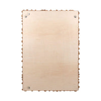 Design Shop Knotted Natural Fiber Rectangular Mirror, 40.75"H, Natural