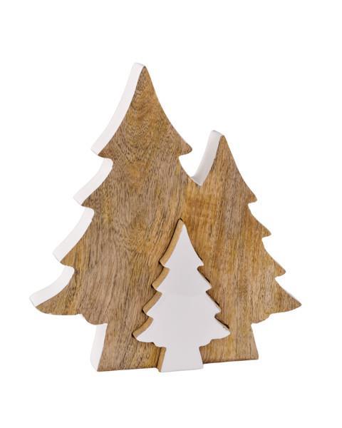 Design Shop 11"H X 10"L Mango Wood Tree In Trees