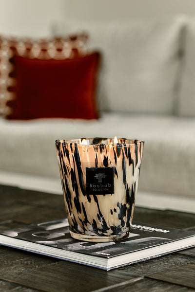 Baobab Collection Scented Candle Pearls Black, MAX24PB
