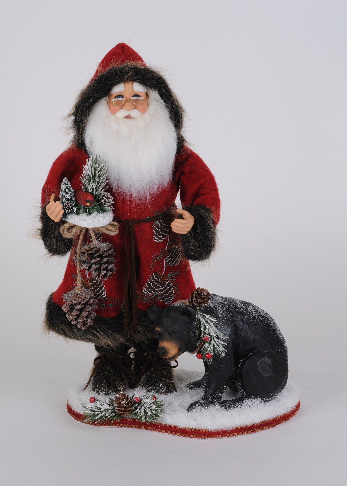 Karen Didion Woodland Bear Santa