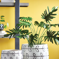 Design Shop Split Leaf Selloum Drop-In 22.5"