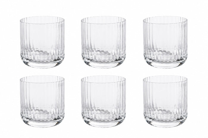 Zodax Santana Double Old-Fashioned Glasses, Set of 6