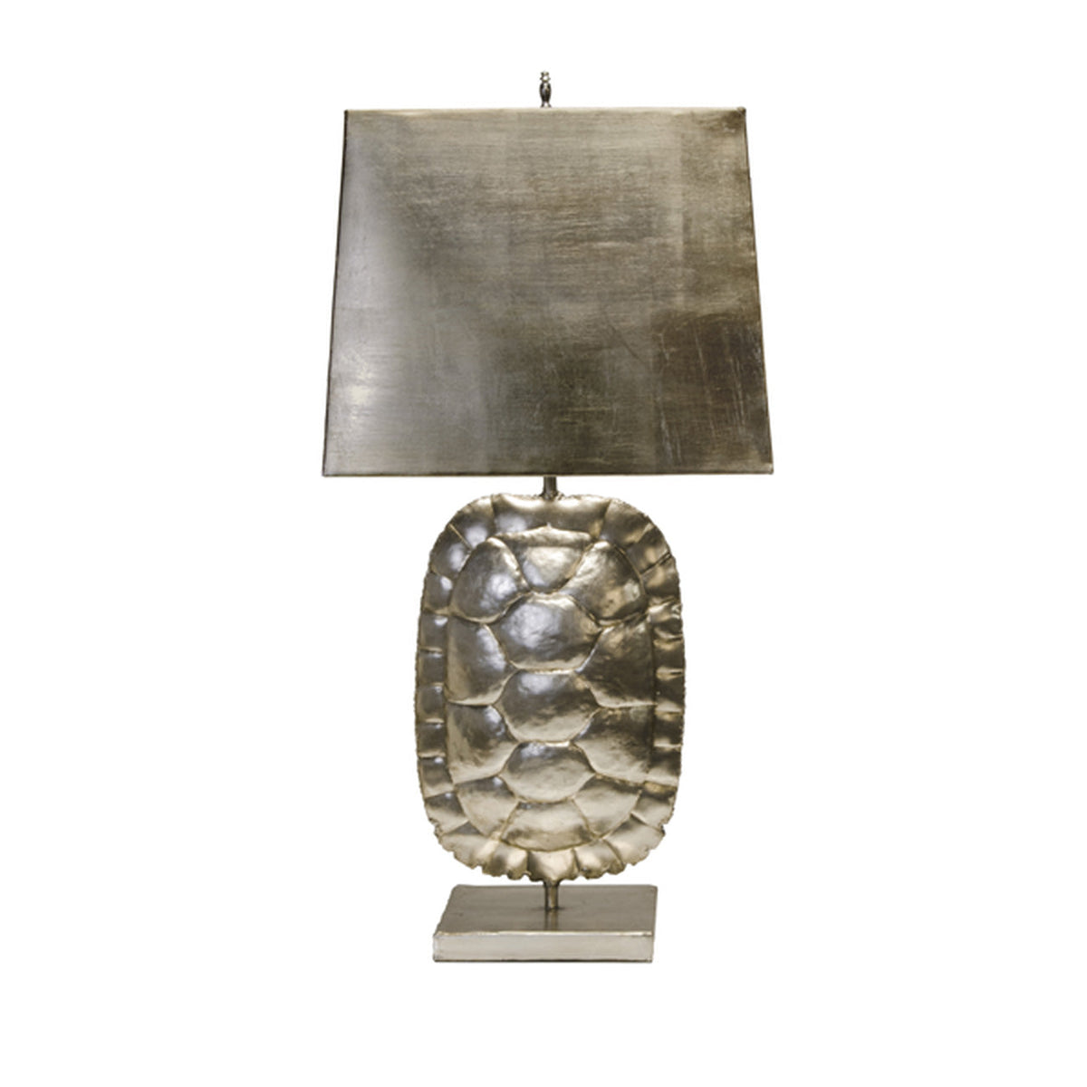 Cecile S Silver Leaf Tortoise Shell Lamp