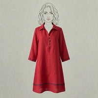 Design Shop Linen Kate Tunic, Medium
