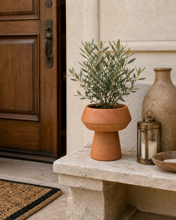 Baja Terracotta Vase 7.75"