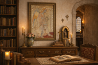 The Angel Framed Canvas Wall Art