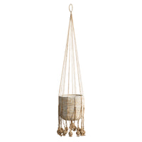 Design Shop Gaia Jute Hanging Basket 11.75"