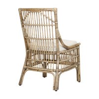 Design Shop Winston II Rattan Dining Chairs, Antique Natural, Set of 2