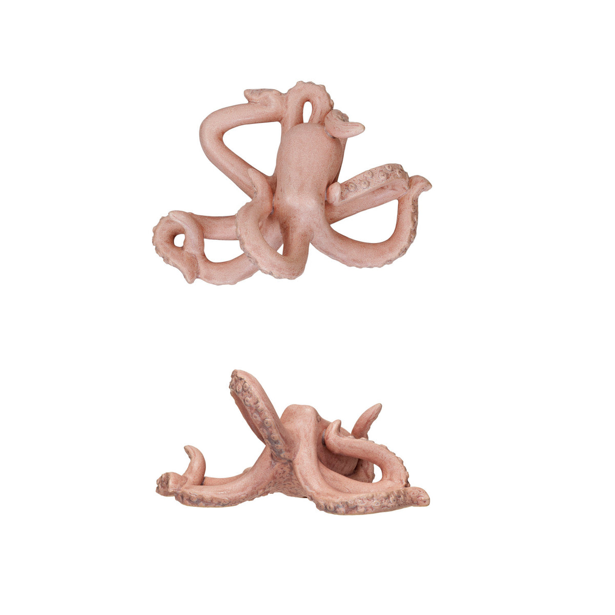 Design Shop Stoneware Octopus, Reactive Glaze (Each One Will Vary)