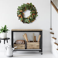 Design Shop Grand Magnolia Leaf Wreath 24"