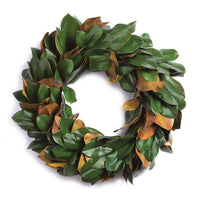 Design Shop Grand Magnolia Leaf Wreath 24"