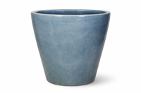 Design Shop Denim Vaso Round Tapered Planter 19"