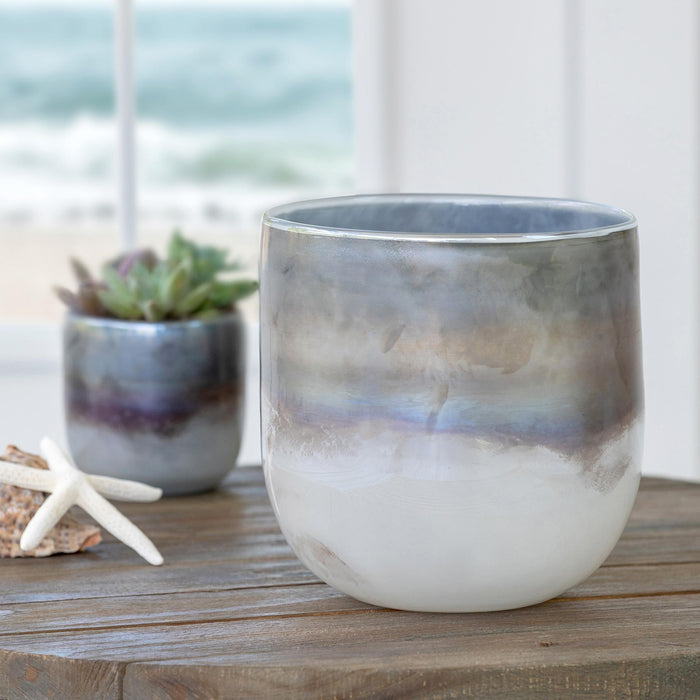 Design Shop Small Nerida Pearlized Glass Vase