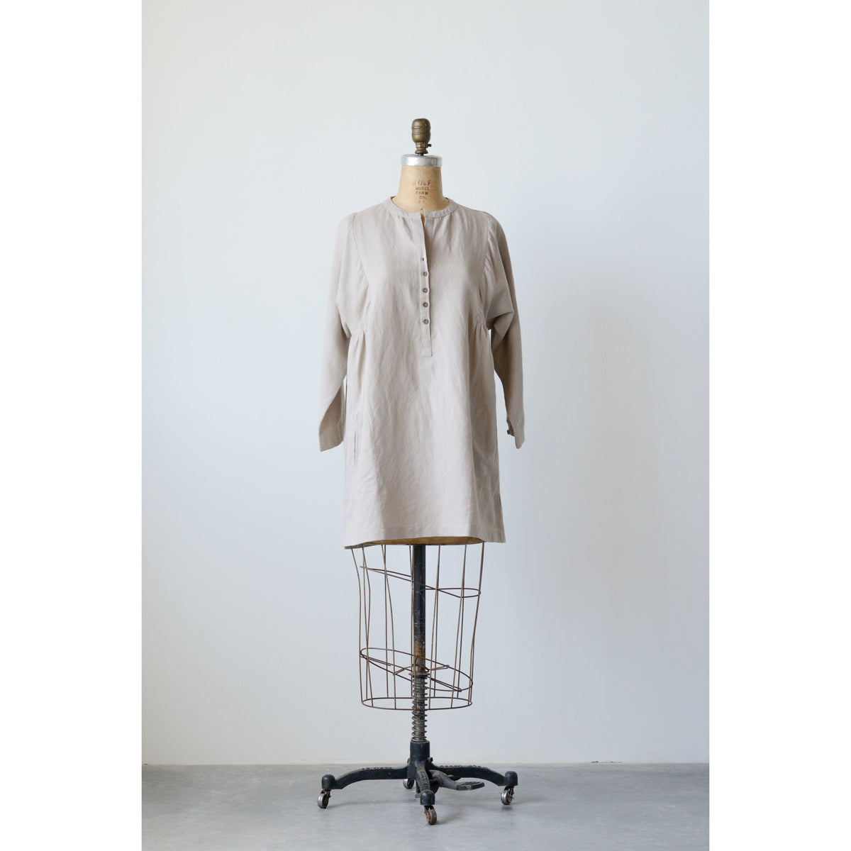 Design Shop Cotton Linen Nora Tunic, Large