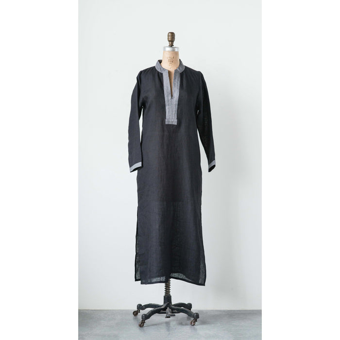 Design Shop Linen Palm Caftan, Large