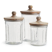 Design Shop Olive Hill Canisters, Set Of 3