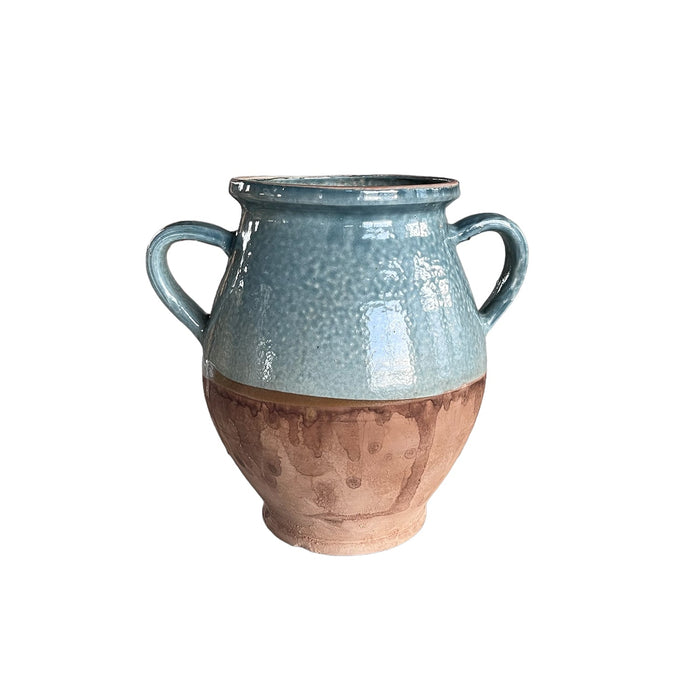 Design Shop Light Blue Cottage Crafted 2-Handle Jug