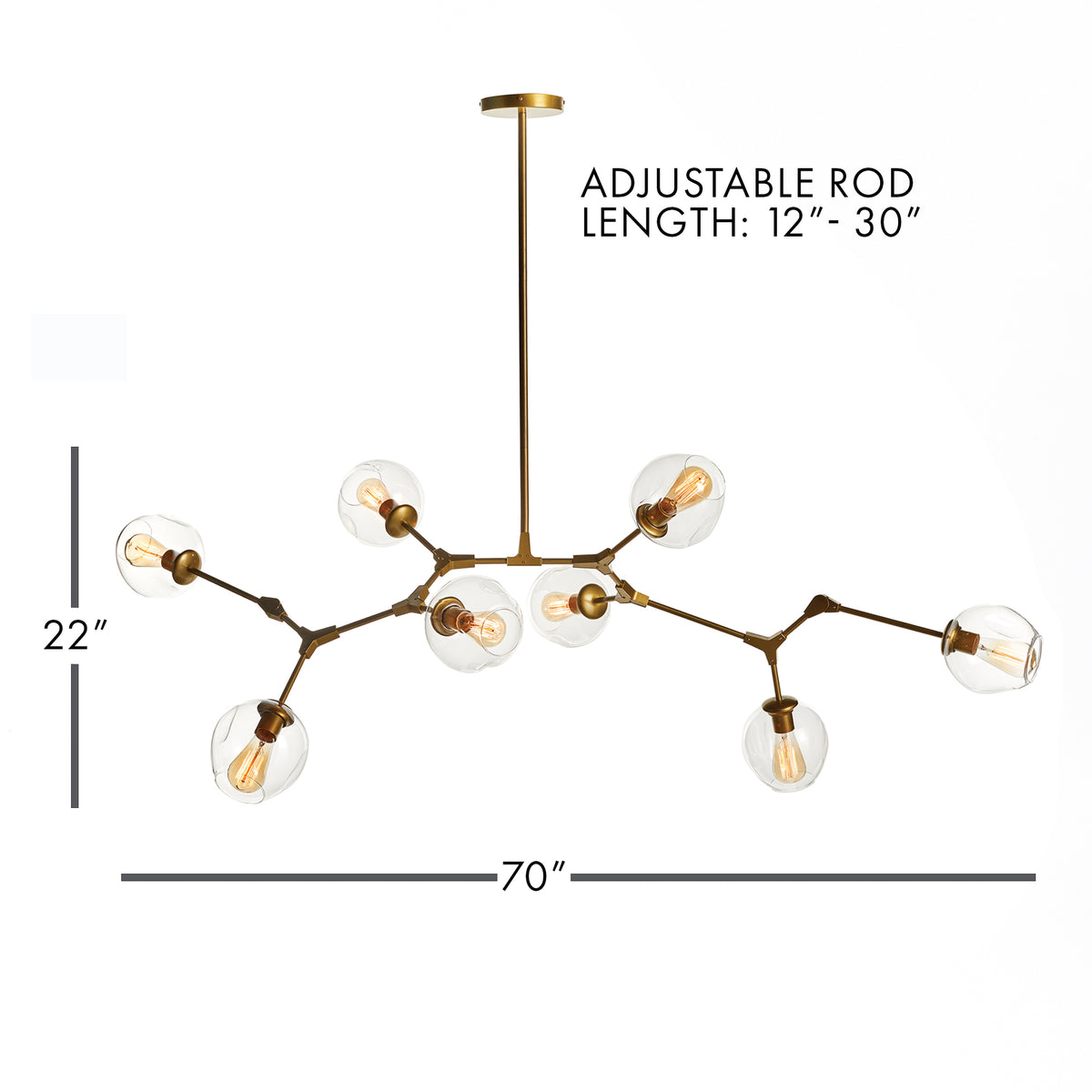 Design Shop Daniella Globe Chandelier