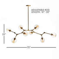 Design Shop Daniella Globe Chandelier
