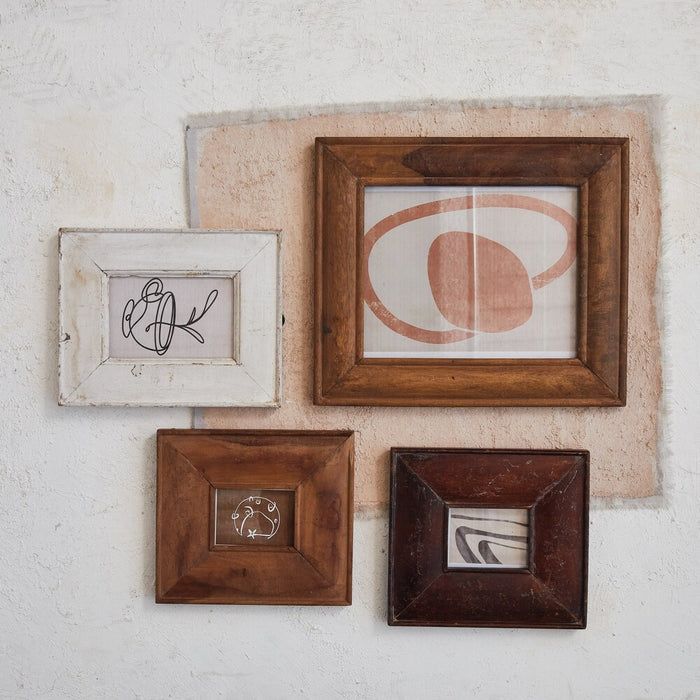 Design Shop Found Reclaimed Wood Photo Frame