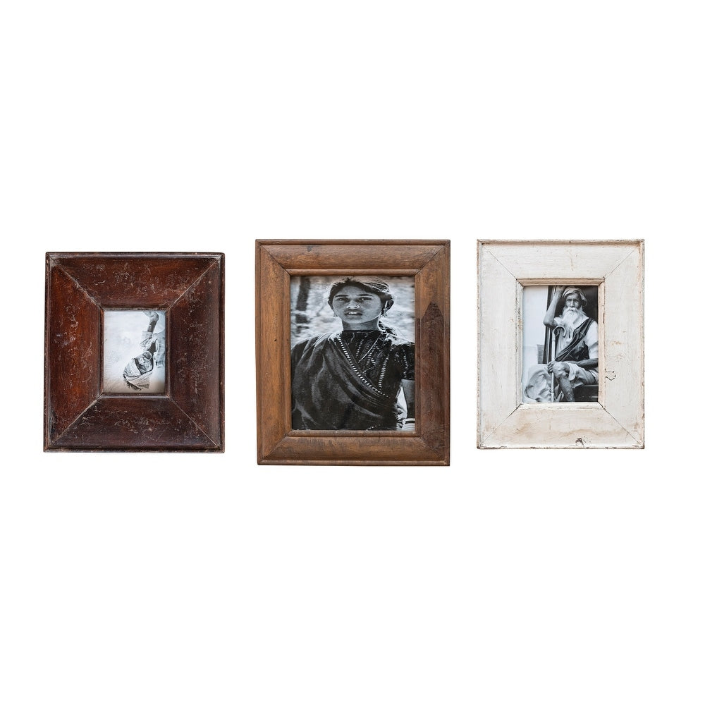 Design Shop Found Reclaimed Wood Photo Frame