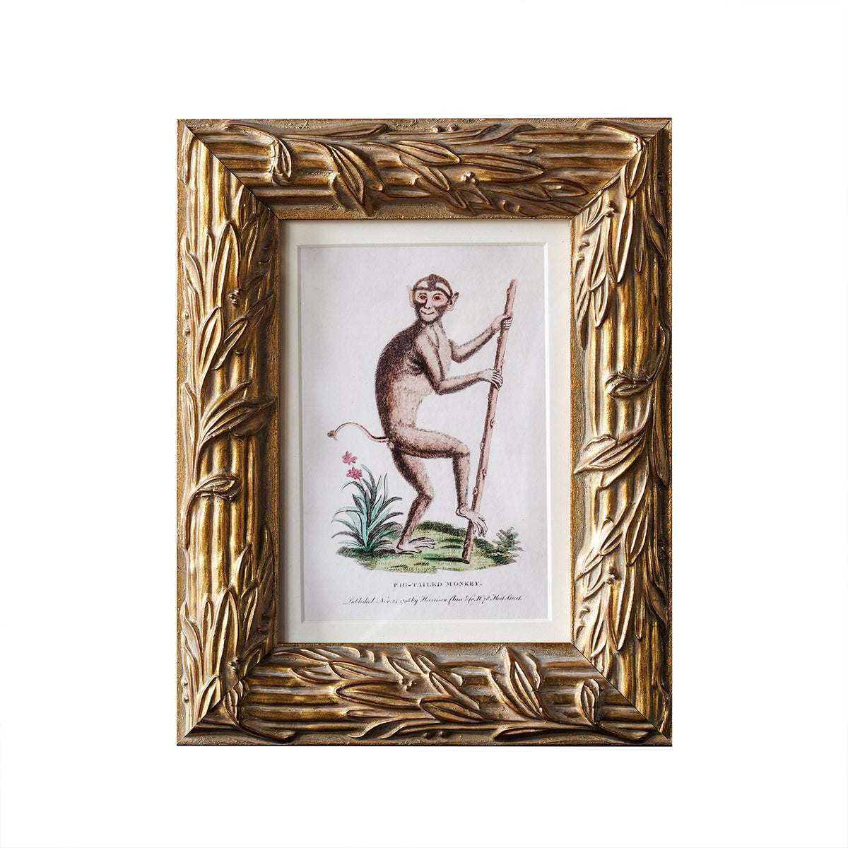 Design Shop Hampshire Matted Tabletop Picture Frame, Antique Gold, 4" x 6"
