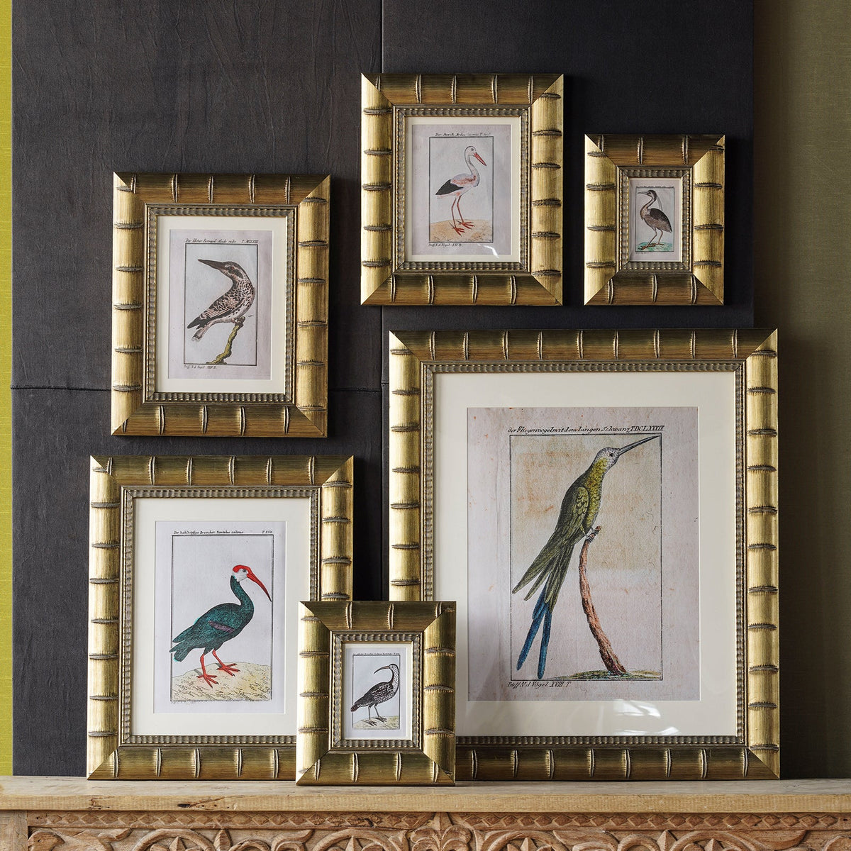 Design Shop Brixham Matted Tabletop Picture Frame, Gold, 4" x 6"