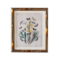 Design Shop Burnley Matted Wall Picture Frame, Antique Gold, 9" x 12"