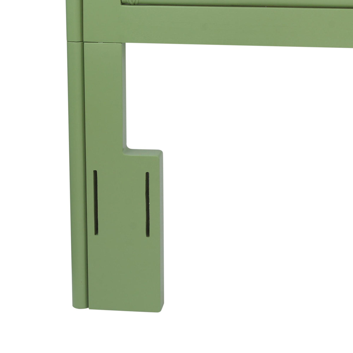 Design Shop Lattice Full/Queen Headboard, 64.25"W, Green