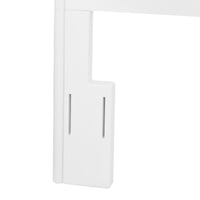 Design Shop Lattice Full/Queen Headboard, 64.25"W, White