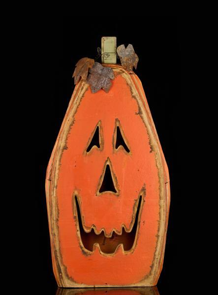 Design Shop 35"H Jack-O-Lantern, Kd Stem