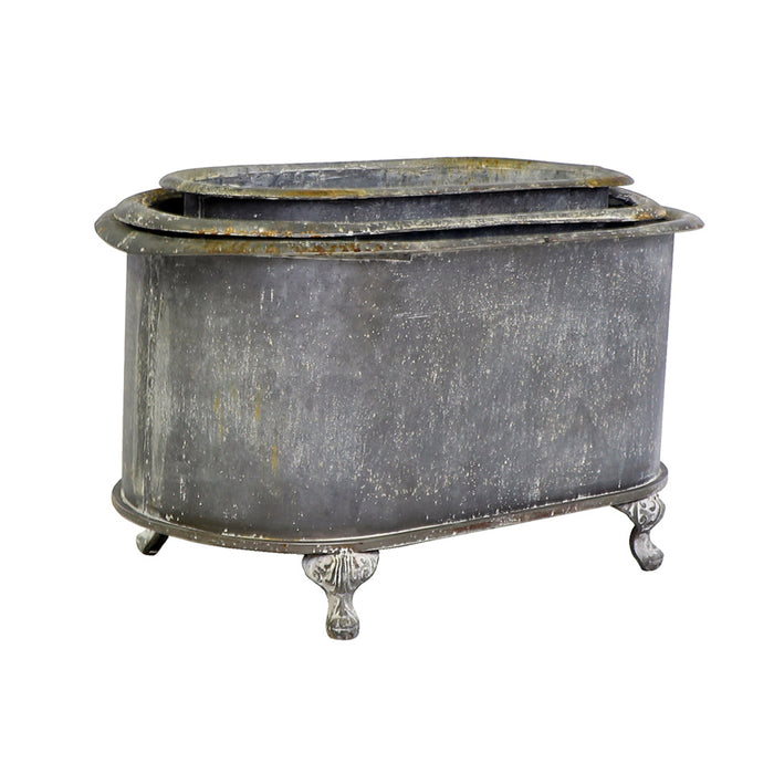 Design Shop Tub on Feet (Set of 3)