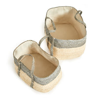 Design Shop Quinn Rectangular Baskets, Set Of 2