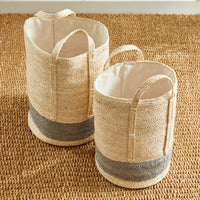 Design Shop Quinn Round Baskets, Set Of 2