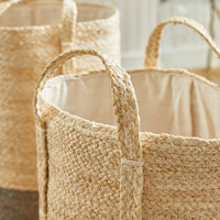 Design Shop Quinn Round Baskets, Set Of 2