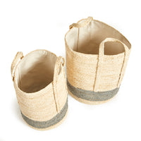 Design Shop Quinn Round Baskets, Set Of 2