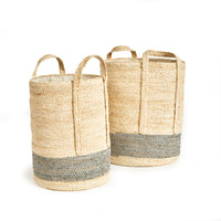 Design Shop Quinn Round Baskets, Set Of 2