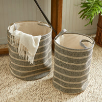 Design Shop Marleigh Round Baskets, Set Of 2