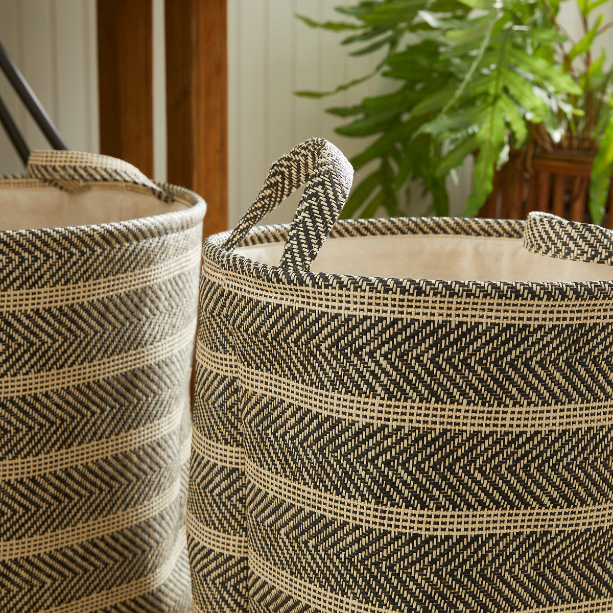 Design Shop Marleigh Round Baskets, Set Of 2