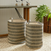 Design Shop Marleigh Round Baskets, Set Of 2