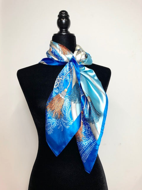 Printed Square Scarf