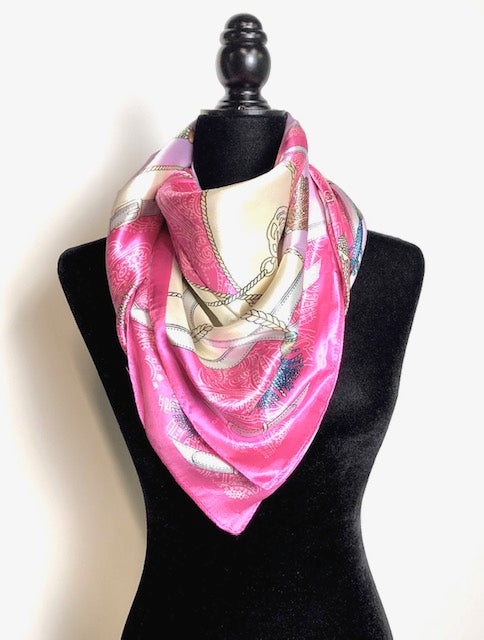 Printed Square Scarf