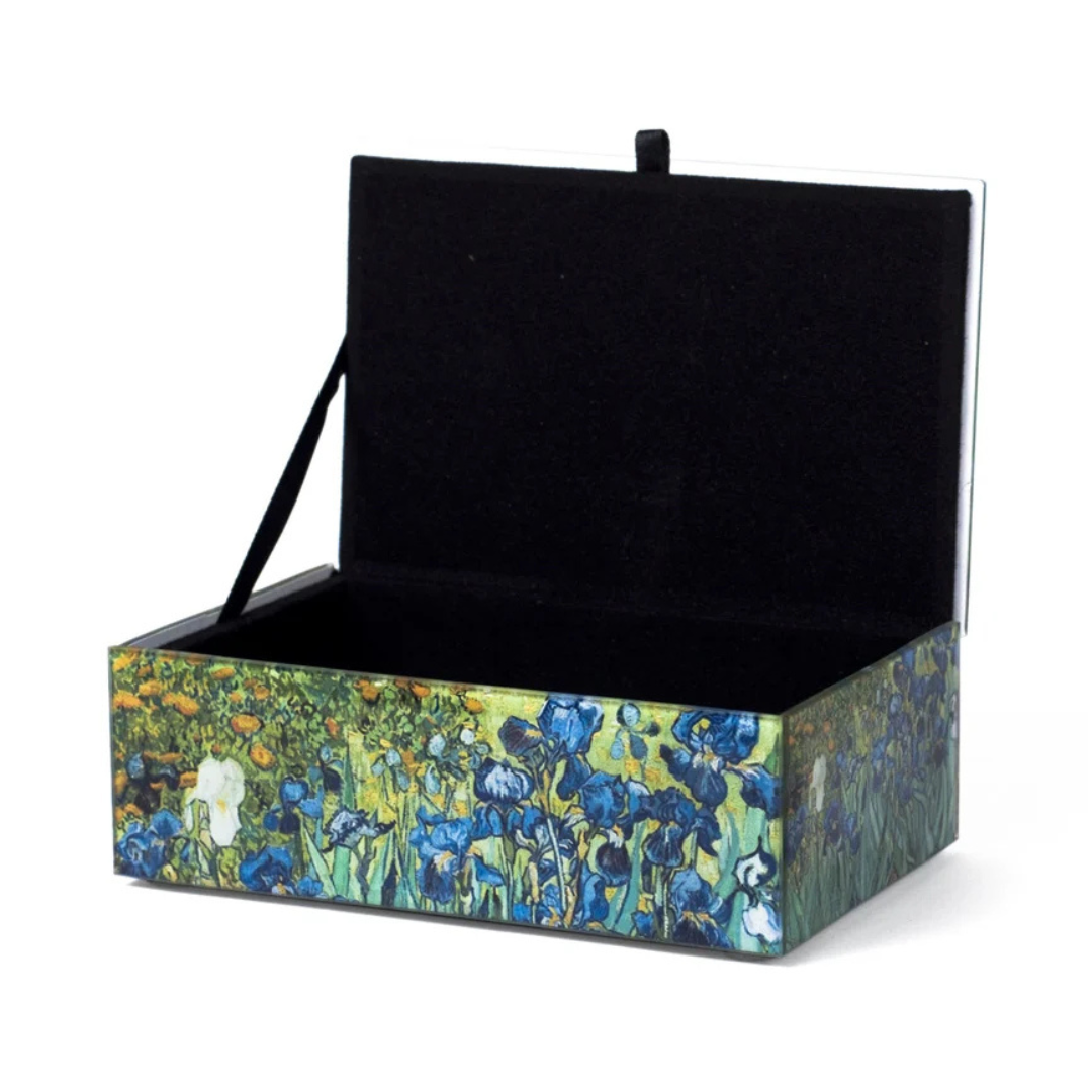 Irises Luxe Art & Fashion Set – Van Gogh Collection (5-Piece)